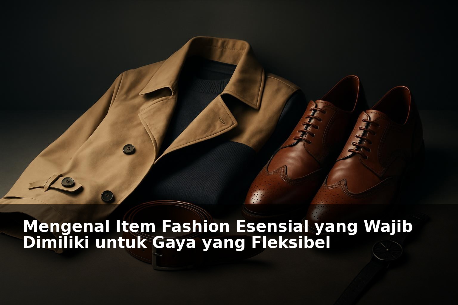 Koleksi item fashion esensial untuk gaya fleksibel dan stylish
